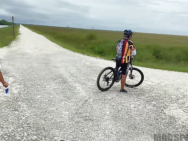 Public ass shaking and outdoor fuck POV with tight Kelsi Monroe