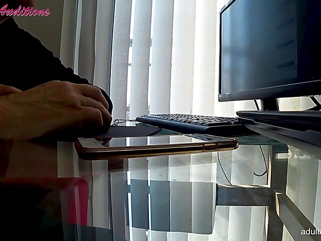 Rose's POV creampie outdoors after shaving her pussy smooth