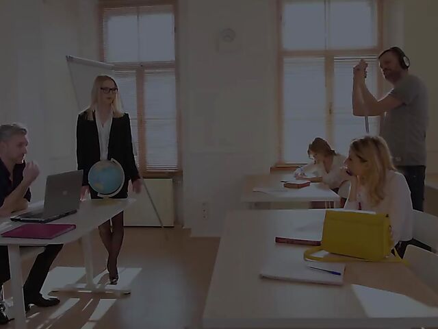 School orgy with Rebecca Volpetti, Tiffany Tatum and Rose