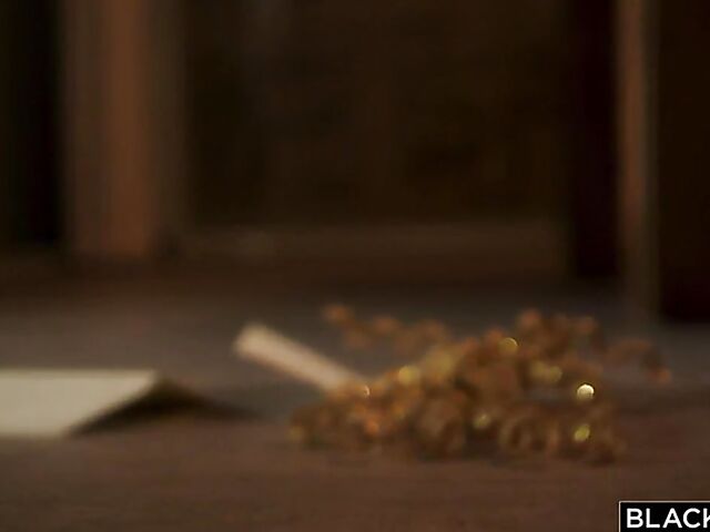 Kinky BBC threesome with cute Alina Lopez and two brutal black guys