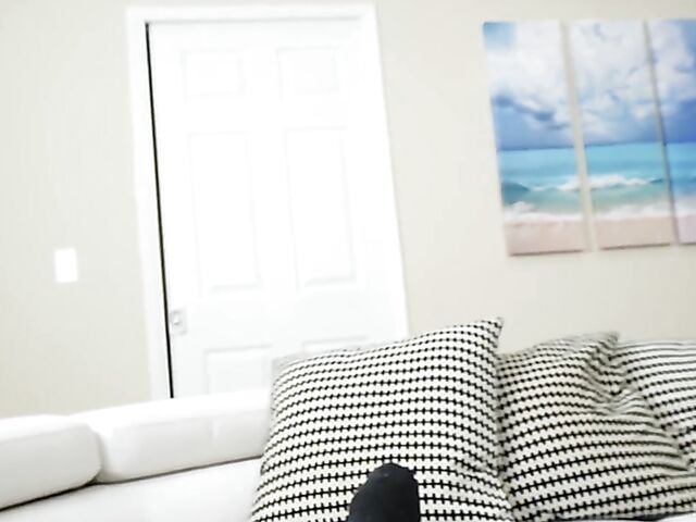 Christy Love - MILF asian JOI in white stockings in front of you