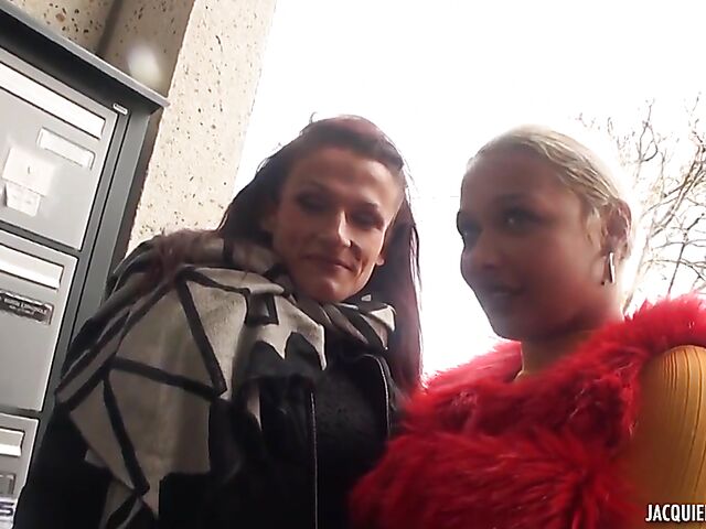 French FFM 3some with nasty Aurelie and Victoria