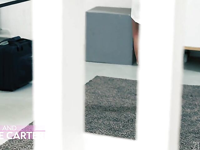 Sexy office anal with tight brunette Alyssa Reece