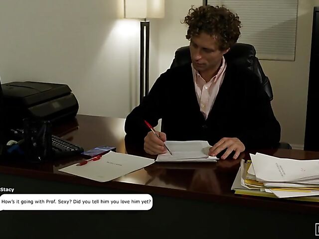 Professor Michael Vegas fucks sexy hot girl Athena Faris