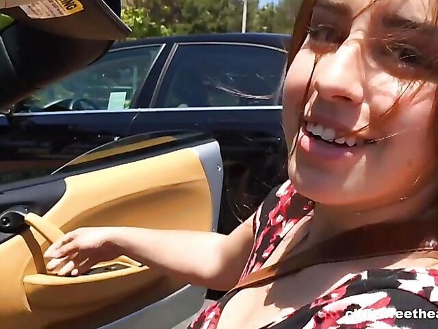 Cute busty teen with a lovely booty Lanie Morgan gets shagged