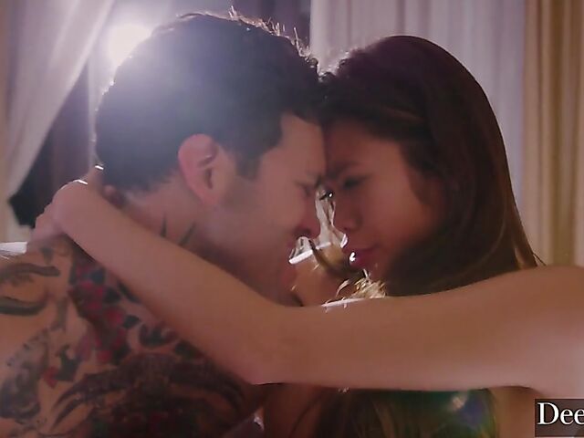 Petite asian teen Vina Sky gets hard fucked by Small Hands