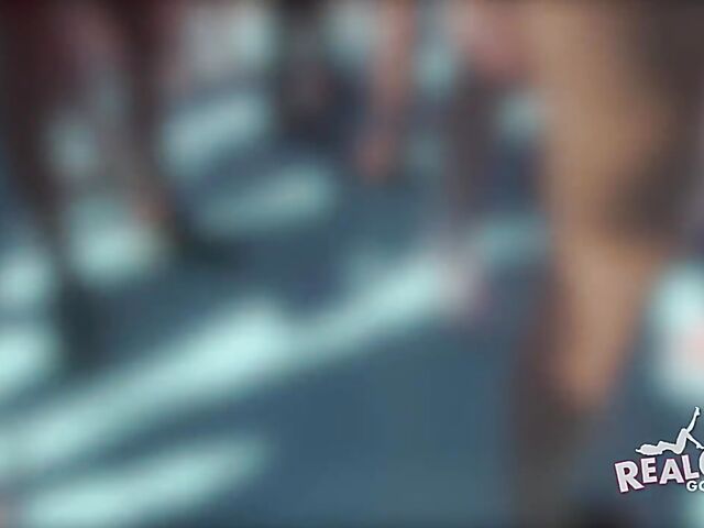 Spring Break boat party with lots of wild bikini girls