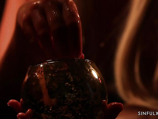 Lesbian erotic video with oiled up Lexi Dona and Victoria Pure