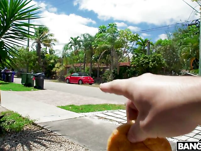 POV teen brunette Kylie Rocket pays a visit to get fucked