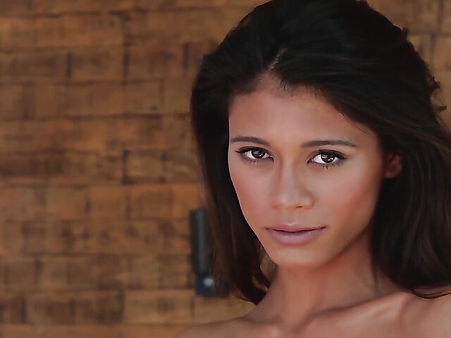 Playboy Plus model Hannah Le is a beautiful brunette with eyes to die for