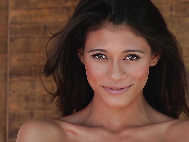 Playboy Plus model Hannah Le is a beautiful brunette with eyes to die for