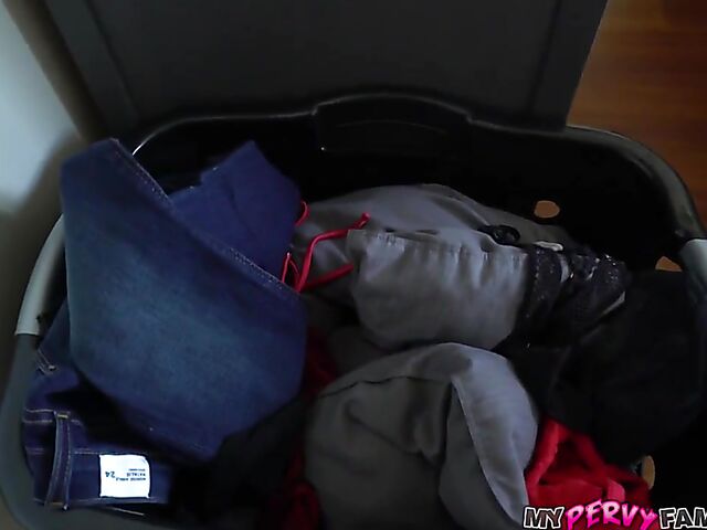 Fit petite MILF with glasses Dava Foxx gets banged hard on the couch