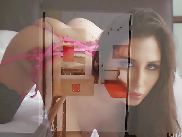 Gianna Dior's stockings threesome with old and young guys who can't stop fucking her snatch