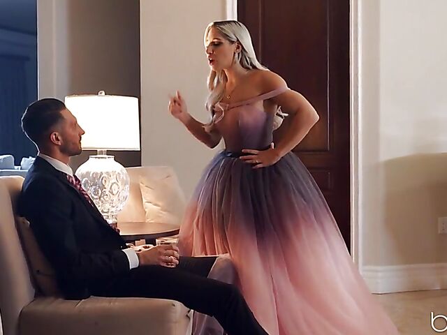 Long dress fuck after the ball with natural beauty Abella Danger