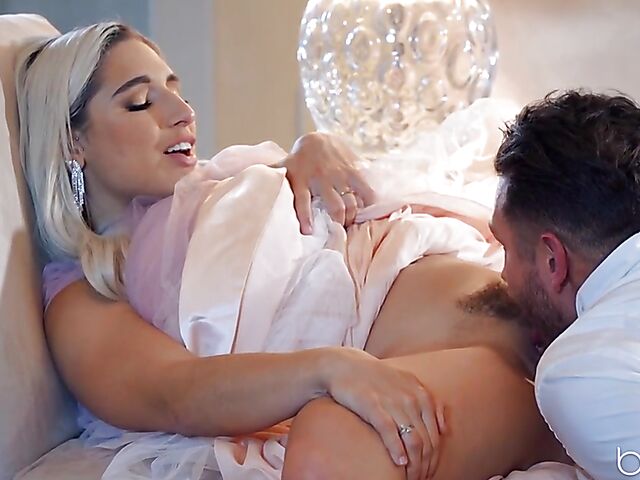 Long dress fuck after the ball with natural beauty Abella Danger