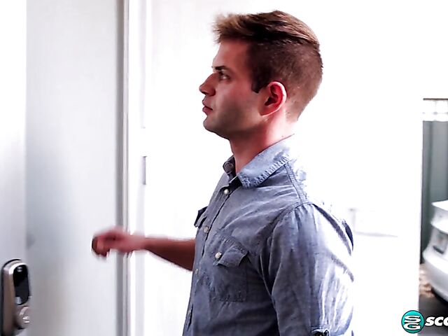 Huge tits fuck with hairy natural brunette Jenni Noble