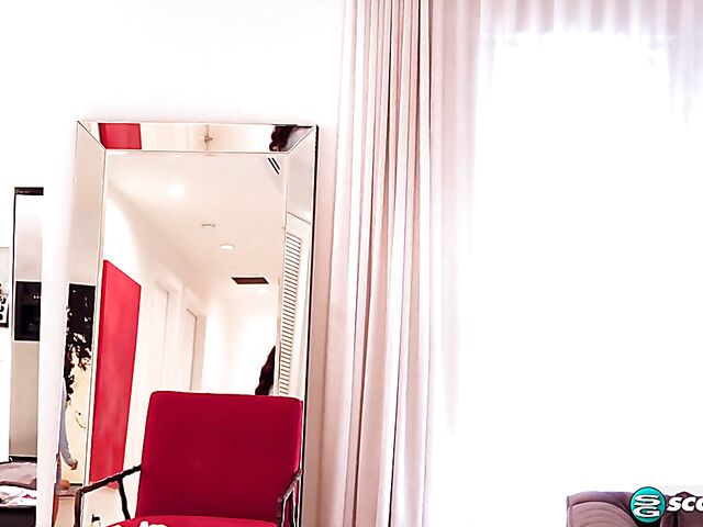 Huge tits fuck with hairy natural brunette Jenni Noble