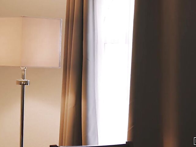 Long haired slim blonde Emma Starletto exploring Kama Sutra