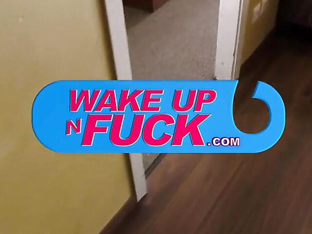 Bald head girl Enigma Silky gets double penetrated in Wake Up And Fuck