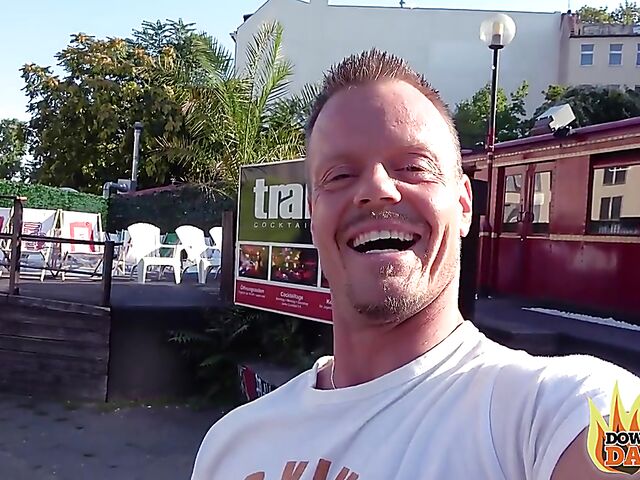 German outdoor public fucking with big breasted slut Zara Mendez