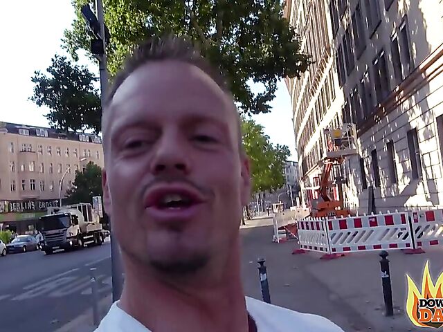 German outdoor public fucking with big breasted slut Zara Mendez