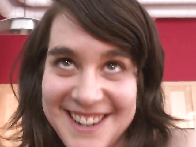 POV hairy fuck with brunette next door Amalia