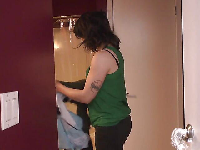 POV hairy fuck with brunette next door Amalia