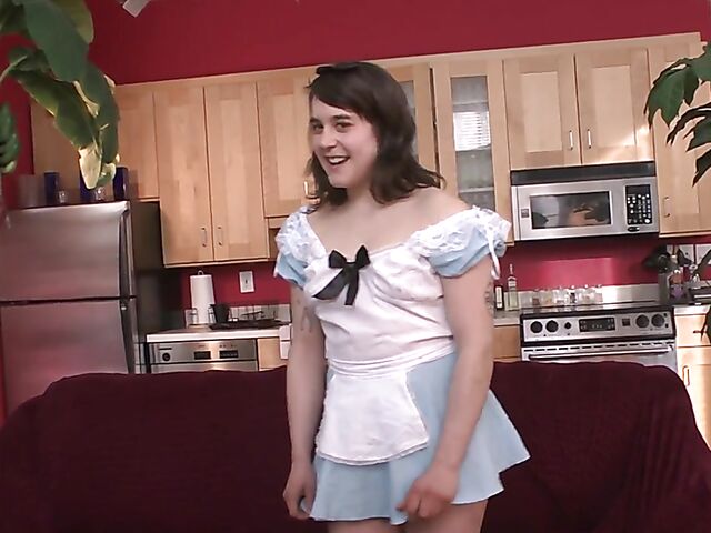 POV hairy fuck with brunette next door Amalia