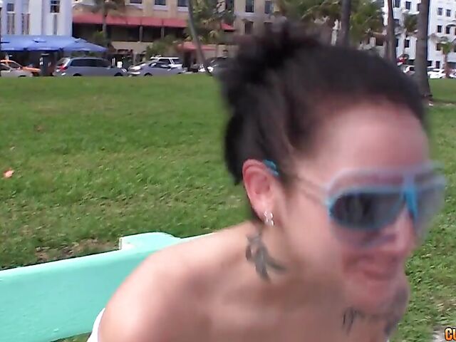 Violet Vasquez - Puerto Rican latina pick up and pounding