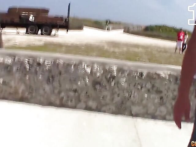 Violet Vasquez - Puerto Rican latina pick up and pounding