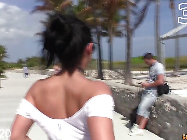 Violet Vasquez - Puerto Rican latina pick up and pounding