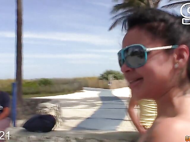 Violet Vasquez - Puerto Rican latina pick up and pounding