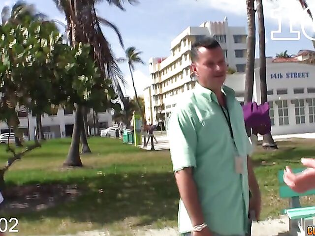 Violet Vasquez - Puerto Rican latina pick up and pounding