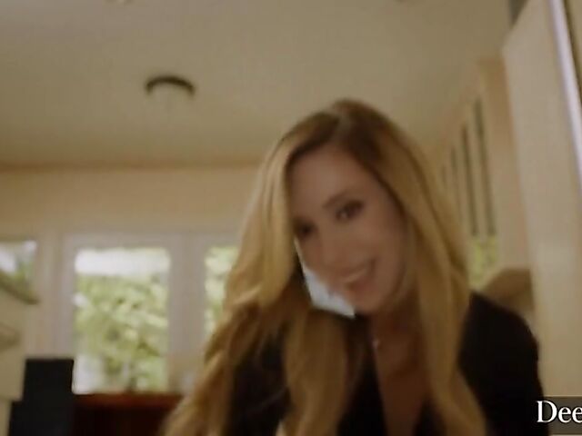 BBC interracial threesome and cuckold domination with Scarlit Scandal and Aiden Ashley