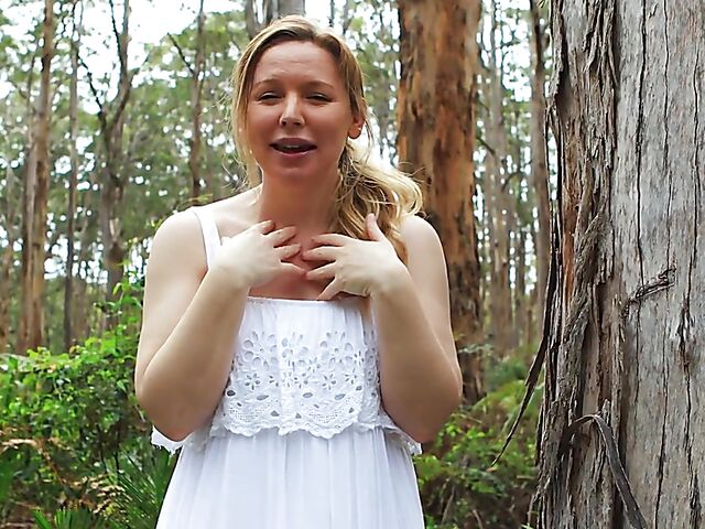 All-natural Jacinta fingering and pissing outdoor