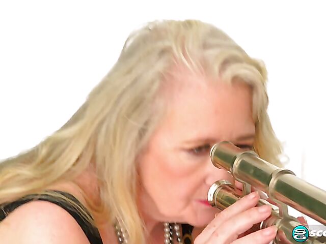 Blair Angeles - Naughty old mature solo for you