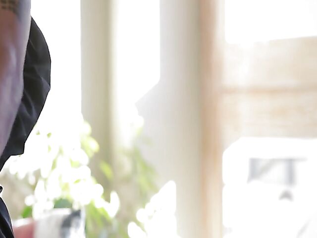 Sensual interracial sex with Carolina Abril