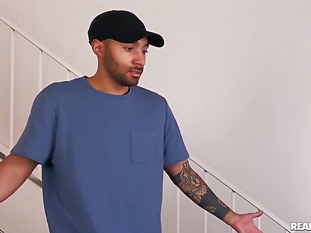 Exotic sexy brunette Avery Black gets fucked while playing a video game