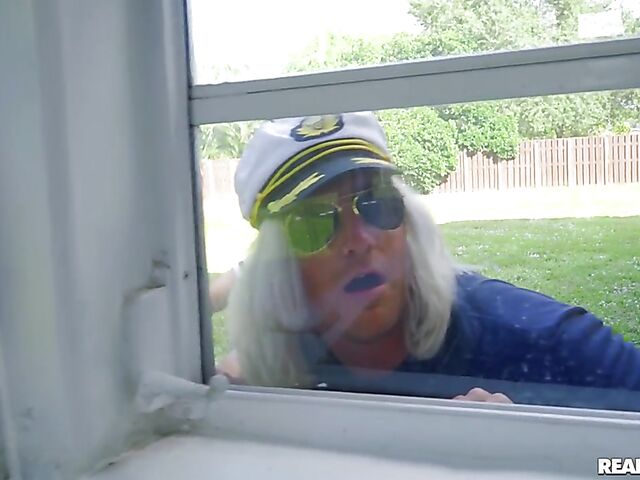 Alex Blake - Teen interracial shoot with Ricky Johnson spied by perverts