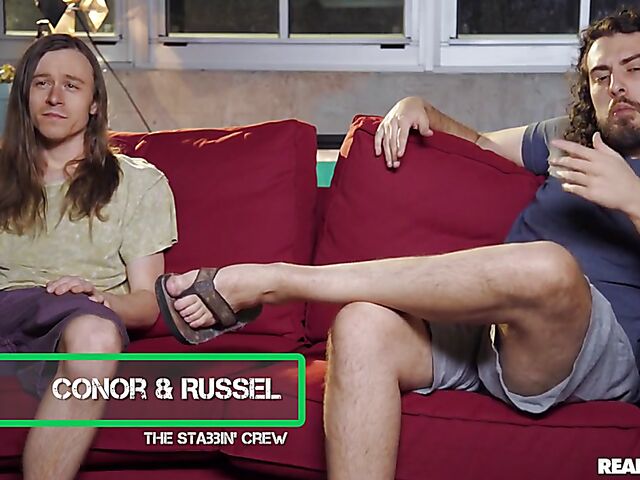 Alex Blake - Teen interracial shoot with Ricky Johnson spied by perverts