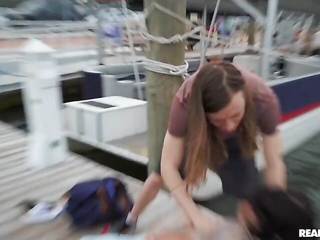 Captain Stabbin sex chronicles featuring hot latinas Missy Martinez and Serena Santos