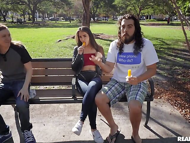 Captain Stabbin sex chronicles featuring hot latinas Missy Martinez and Serena Santos