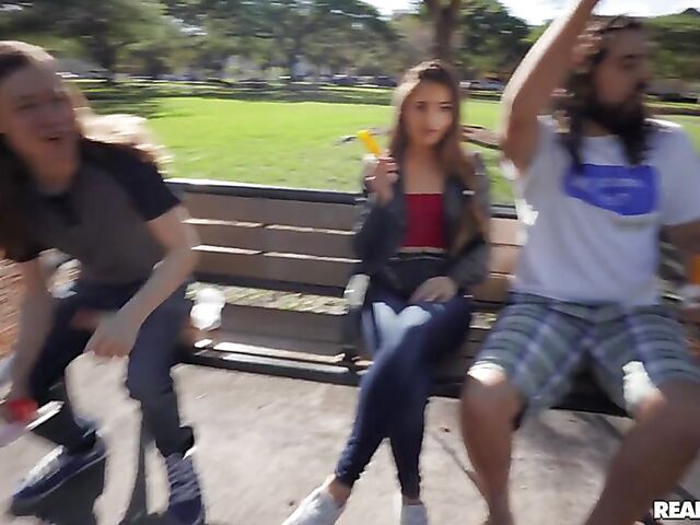 Captain Stabbin sex chronicles featuring hot latinas Missy Martinez and Serena Santos