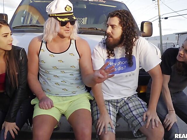 Captain Stabbin sex chronicles featuring hot latinas Missy Martinez and Serena Santos