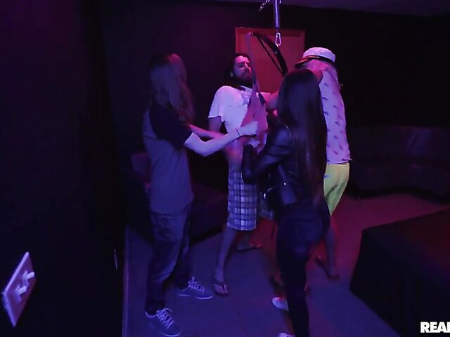 Captain Stabbin sex chronicles featuring hot latinas Missy Martinez and Serena Santos