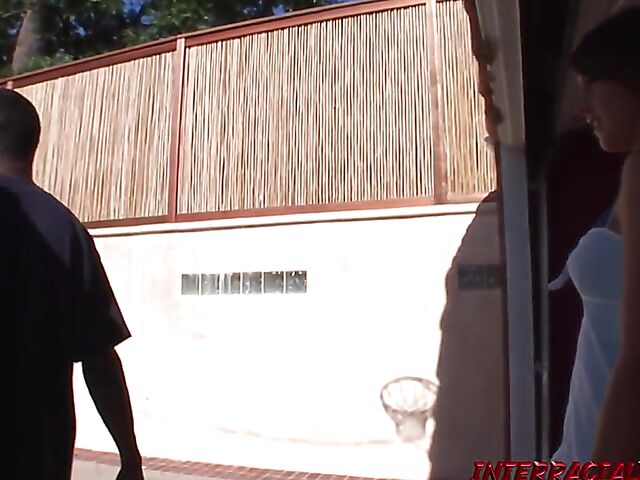 Naive white girl Nikki Anne gets tricked into fucking a big black cock