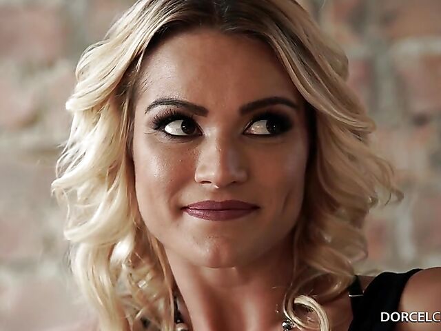 Lina Luxa - Skinny slave anal banged in the dungeon