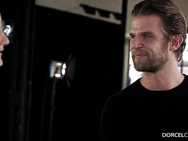 Lina Luxa - Skinny slave anal banged in the dungeon