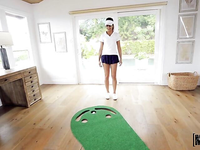 Mofos POV with skinny golf girl Aila Donovan