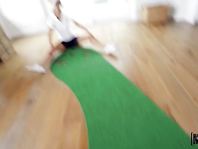 Mofos POV with skinny golf girl Aila Donovan